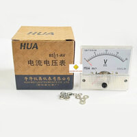 2 Vôn kế cơ DC 20V 85C1 đo áp 0-20V chính hãng HUA