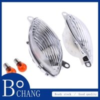 2 x Đèn báo rẽ độ sáng cao Đèn báo rẽ cho Suzuki Hayabusa GSXR1300 99-07 Trong suốt