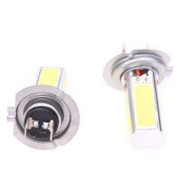 2 x H7 4LED COB 10W Car Lamp Bulb Light Lamp - White