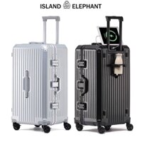 20 / 24 / 28 Inch Vali Hành Lý Xe Đẩy Nhôm Đa Năng Có Giao Diện USB