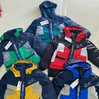 (20-30kg) Áo khoác phao siêu nhẹ cho bé trai, áo khoác parka bé trai