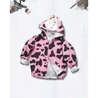 (20 - 40 KÝ) ÁO KHOÁC BÒ HỒNG VẢI DÙ