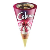 20 cây Kem Ốc quế Celano Sữa chua Nam việt quất 66g