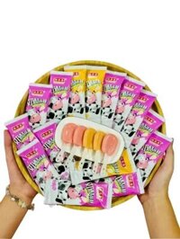 20 Cây Kẹo Mút Sữa Bò Phô Mai Thơm Ngon Đặc Biệt Chiếc 10g - bánh kẹo ăn vặt ngon