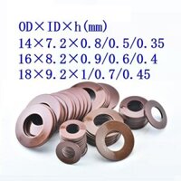 20 Chiếc 60Si2mna Máy Giặt Nén Bướm Đĩa Mùa Xuân Bên Ngoài 14/16/18Mm ID 7,2-9,2Mm Độ Dày 0,35-1Mm