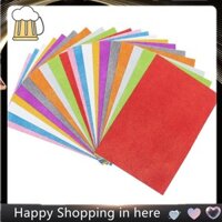 20 Chiếc A4 Kích Thước Giấy Thủ Công Tự Dính Bọt Tấm Thủ Công DIY Giấy Nhiều Màu Sắc