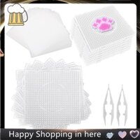 20 Chiếc Cầu Chì Lớn Hạt Pegboards Vuông Nhựa Hạt Ban 5 Mm Cầu Chì Trong Suốt Hạt Ban Nhựa Tan Chảy Hạt Ban