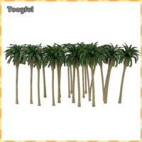 20 Chiếc Diorama Wargame Tàu Bãi Biển Phong Cảnh Mô Hình Dừa Cây Cọ 1 / 120 8CM