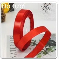 20 cuộn - Ruy băng lụa 2cm cuộn 22m làm hoa, nơ, gói quà