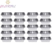 20 Đếm Chảo Nhỏ Giọt Làm Bằng Giấy Nhôm Cho Trải Nghiệm Nướng Sạch Hơn