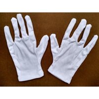 20 đôi găng tay cotton trắng