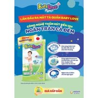 20 hộp tã quần Nhật  Baby Love size L (2miếng/hộp)