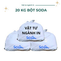 20 kg Bột soda dùng tẩy dầu mỡ, dùng tẩy rửa công nghiệp (đóng gói 20 túi 1 kg)