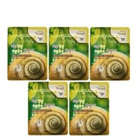 20 Mặt Nạ Ốc sên Mỹ Phẩm dưỡng da thiên nhiên chăm sóc Hàn Quốc 3W Clinic Fresh Snail Mask Ssheet
