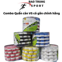 20 Quấn Cán Vợt VS Có Gân VG002 Cuốn Cán Cầu Lông,Tenis,Bóng bàn,Pickelball Êm Ái