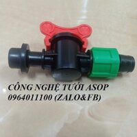 20 VAN KHỞI THỦY NHỎ GIỌT 16MM QUA ỐNG PVC