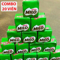 20 VIÊN KẸO MILO CUBE THÁI LAN SIÊU NGON - ăn vặt