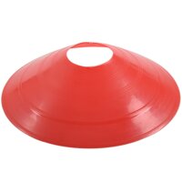 20 x Football Rugby Sport Training Space Marker Soccer Disc Cone Saucer  Red