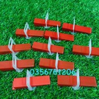 200 cặp ke lát gạch ke nhựa cân bằng mặt gạch giá rẻ bao gồm 200 nêm và 200 ke