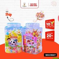 200 cây Kẹo Mút Trái Cây Cầu Vồng Dễ Thương Lollipop Hong Kong - Ăn vặt YuChang
