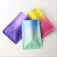 200 chiếc túi giữ nhiệt màu gradient màng nhôm để đựng gia vị hoặc mỹ phẩm gia vị