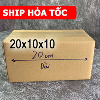 (200 hộp) carton ship code 20x10x10 - Tổng kho hộp carton Xuân Thành HN0