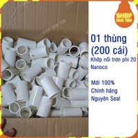 200 Khớp nối trơn ống điện phi 20 Nanoco