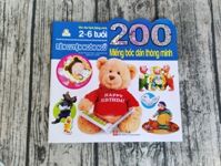 200 Miếng Bóc Dán Thông Minh - 2-6 Tuổi - Rèn luyện ngôn ngữ