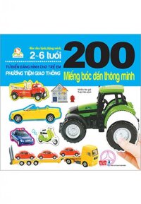 200 Miếng Bóc Dán Thông Minh - Phương Tiện Giao Thông