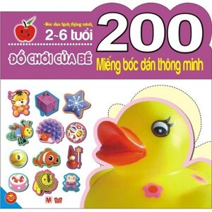 200 miếng bóc dán thông minh - Đồ chơi của bé (2-6 tuổi)