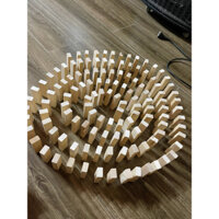 200 thanh Xếp Gỗ ( Rút Gỗ + Xếp Hình + Domino 3 trong 1)  ( ko có logo) kích thước 7,5x2,5x1,5cm ( nặng tầm 3.8kg)