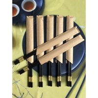 2.000 Bao Đũa Giấy Nâu Trơn Dùng Trong Nhà Hàng Quán Ăn Uống