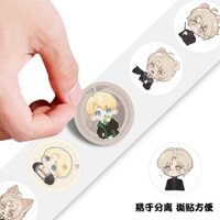 2.000 Harry Potter Hàng Hóa Malfoy Q Phiên Bản Phiếu Dán Hoạt Hình Dễ Thương Trang Trí Sổ Tay Notebook Ván Trượt diy