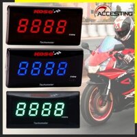 20000RPM KOSO Fangxing Mini Digital Tachometer LCD Motorcycle Kawasaki Racing Tachometer Hour Meter for BMW Yamaha