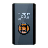 2000mAh 150PSI 12V Mini Car Air Pump Digital Display Inflator LED Car Air Compressor Pump Tyre Inflator