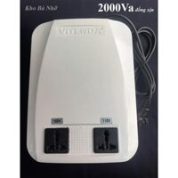 (2000Va). Bộ đổi nguồn 220V sang 100V công suất 2000Va (~1600W) nguồn đồng xịn. Vitenda.