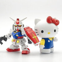 [2007 Người Đã Thu Thập] Mô Hình Mới Dễ Thương Flash Gốc Hello Kitty Hợp Tác Mô Hình Hello Kitty Zaku Người Nổi Tiếng Internet Đồ Chơi Mô Hình Gundam