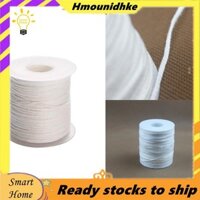 200feet / 61Meter Nến Trắng bấc Bông Nến Dệt bấc cho DIY Nến Làm Chất Liệu Lõi Sáp Không Khói