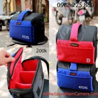 200k . Túi đựng máy ảnh Canon – Nikon ( Combo 1 body và 2 len loại nhỏ ) – Ship Toàn Quốc