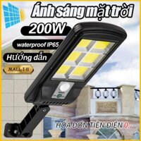 (200W) Đèn năng lượng mặt trời Đèn năng lượng mặt trời không thấm nước