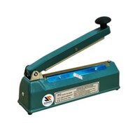 (200x2mm) Máy hàn túi vỏ sắt PFS-200 biến áp xung 300W quấn dây đồng, vỏ hàn bằng thép chắc chắn