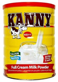 (201) KANNY sữa bột nguyên kem 28%, 900g - Lon