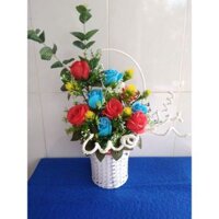 20.10. Sỉ giỏ hoa sáp