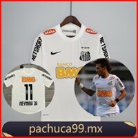 ♞2011-12 Retro Jersey Santos Jersey Áo thun bóng đá địa phương Cá nhân hóa Số mới