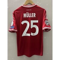 2013-2014 Bayern Munich ROBBEN MULLER SCHWEINSTEIGER Chất Lượng Hàng Đầu Nhà Retro Áo Bóng Đá Tùy Chỉnh Áo Thun
