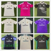 2014 2015 2016 Real Madrid Home Ronaldo Fan Edition 2017 2018 2019 2022 Retro Bóng Đá Jerse Áo Sơ Mi Tay Ngắn