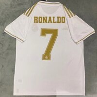 2015-16 17-18 19-20 Mùa giải Rmd Retro Sân khách Jersey Bóng đá Cristiano CR7 Hazard Ramos Kroos Benzema James Rodriguez Bale Marcelo Modric Áo sơ mi
