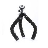 2016 High Quality Car Phone Holder Flexible Octopus Tripod Bracket Holder (Black)