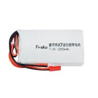 2016 Pin mẫu RC nhà máy Frsky X7 điều khiển từ xa chuyên dụng 2000mAh 2S 7.4V 3S 8C pin lithium