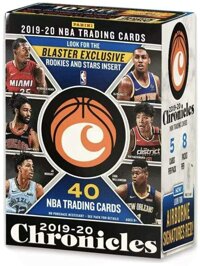 2019 - 2020 Panini Chronicles Basketball Blaster Box - look for Ja Morant and Zion Williamson Rookie Cards, Autographs and more! Plus bonus get a 2...